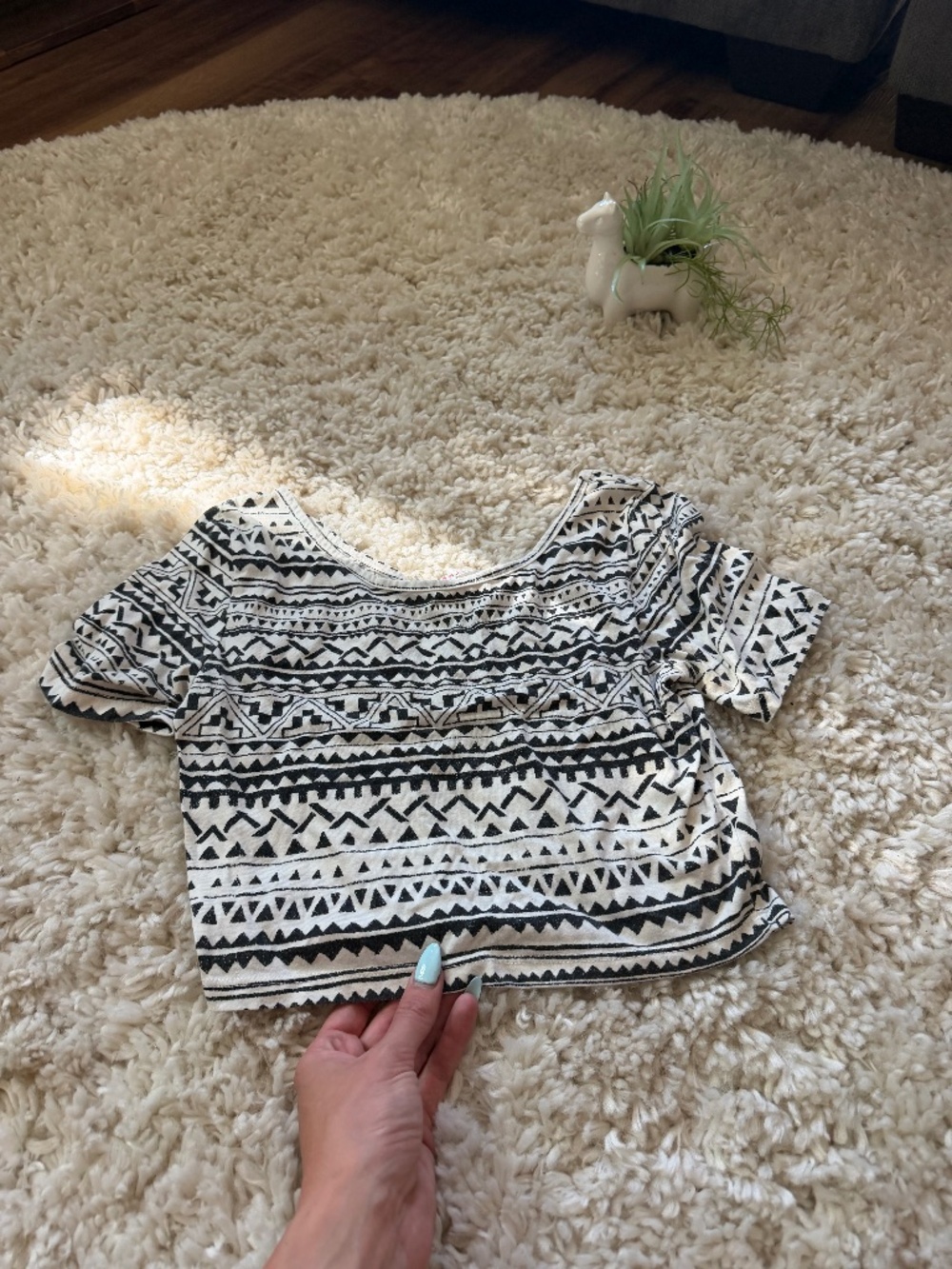 Black and white y2k geometric Curious Gypsy Geometric summer tribal comfy cute C